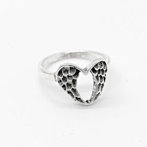 Gothic Angel Wings Ring